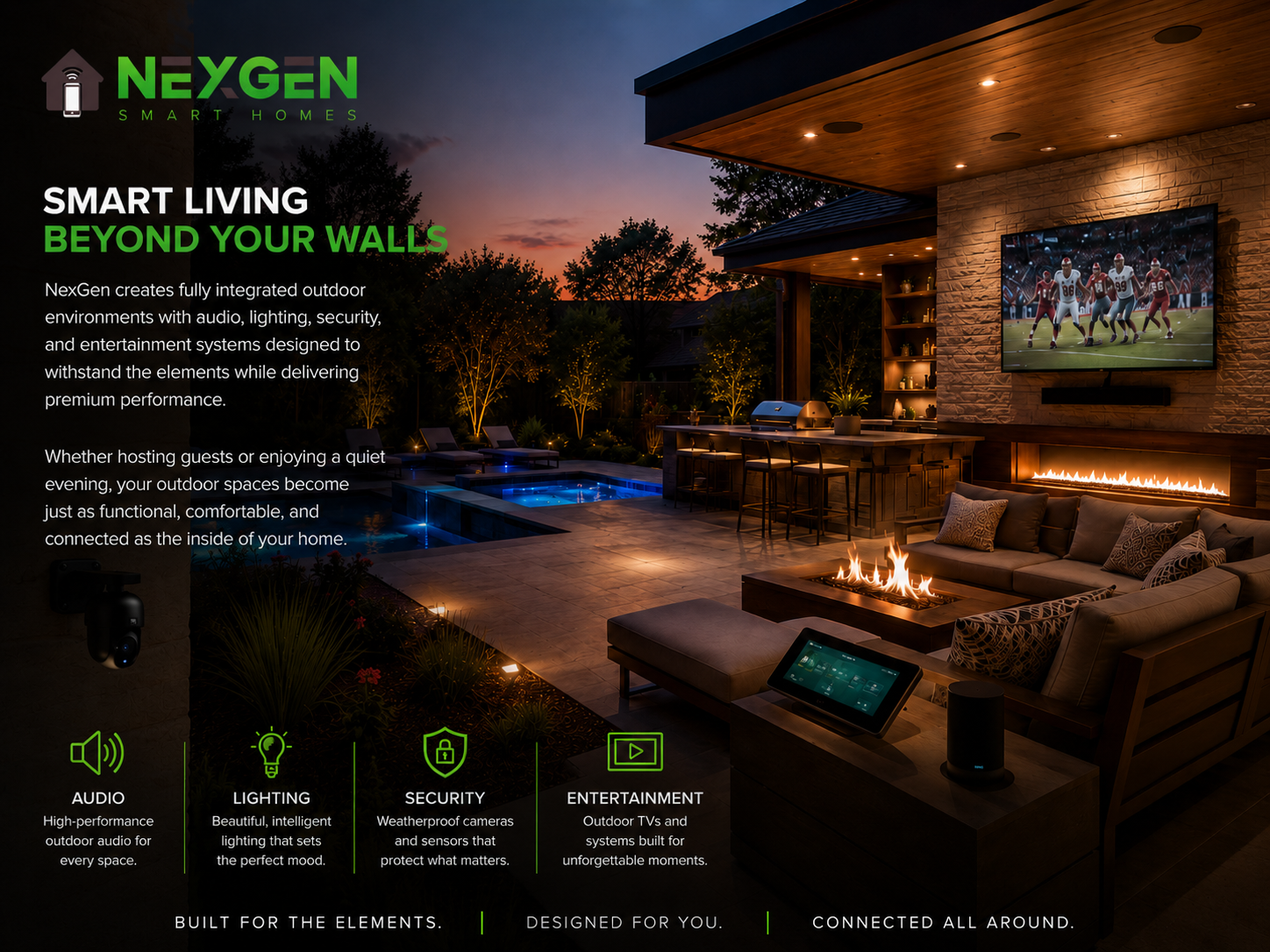 Outdoor Living installation 1